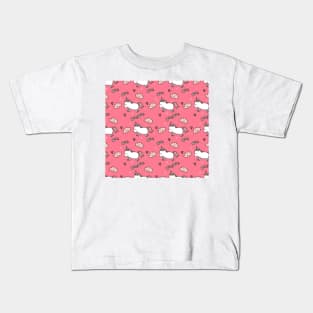 Unicorn kids pink Kids T-Shirt